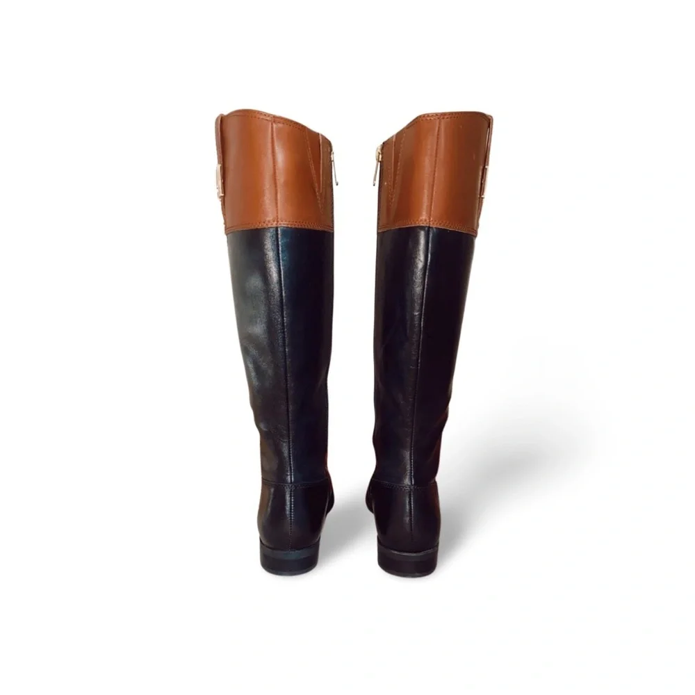 Tommy Hilfiger Black and Brown Boots - Picture 2 of 5